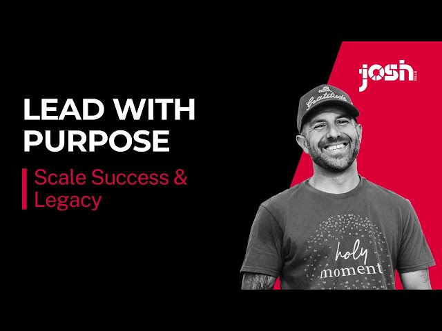 Faith, Leadership, and Legacy: Scaling Success While Staying Grounded in Purpose