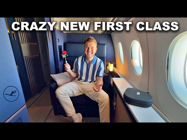 Lufthansa BRAND NEW First Class (mind-blowing)