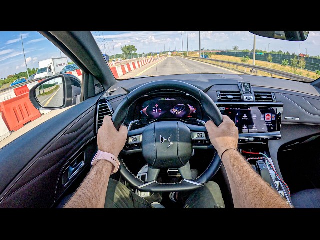 NEW DS 7 Antoine De Saint Exupéry 2024 [1.6 AWD 300HP] |0-100| POV Test Drive #2120 Joe Black