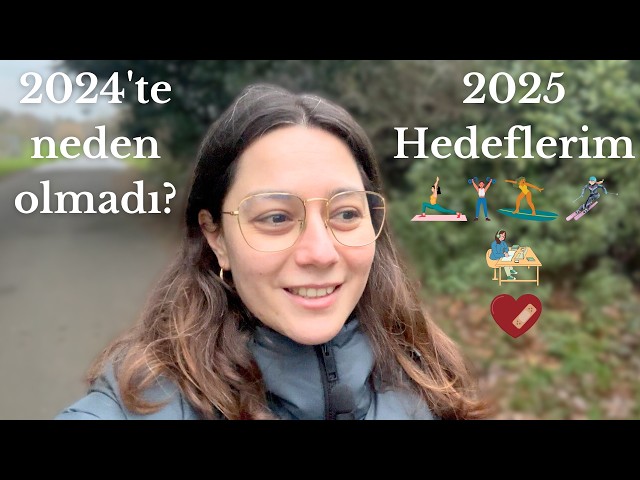 2024 Hedeflerime Neden Ulaşamadım? 🤔 2025 HEDEFLERİMİZİ BİRLİKTE KOYALIM!🎯✨ "50bin Abone Çekilişi"