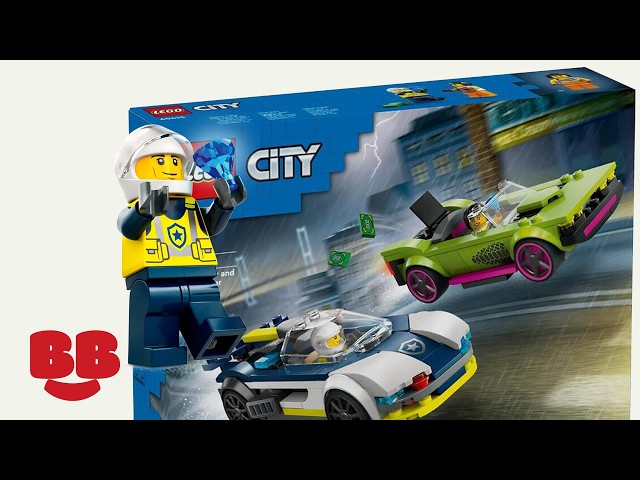 LEGO 60415 Police Car and Sport Car Chase Part 1: Building the Police Car