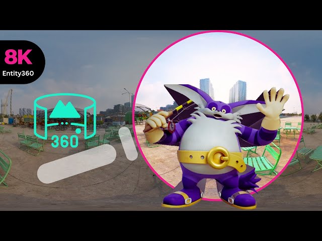 Discover the Hidden BIG THE CAT in Sonic Boom 360° VR 8K | EASY LEVEL