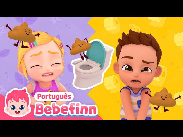 Canção do Cocô | EP68 | Desenho infantil | Cante Junto | Bebefinn em Português - Canções Infantis