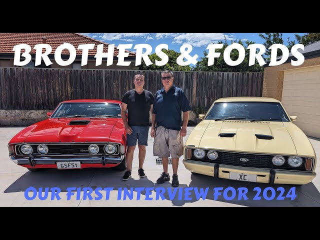 Brothers and Their Fords - A Family Passion for Muscle Cars.