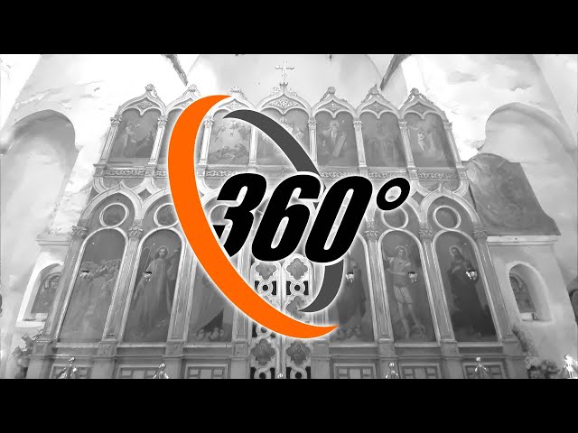 VR 360° Video - Church of the Assumption of the Virgin Mary | Ananuri Fortress Complex Georgia 🇬🇪