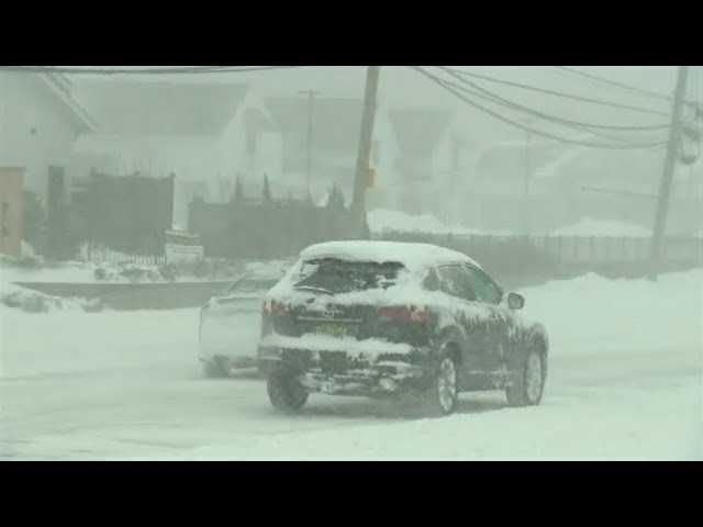 Long Island sees heaviest snowfall with Saturday Nor'easter