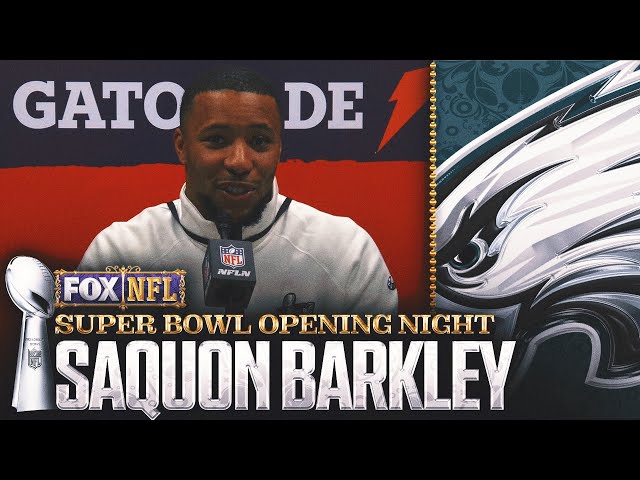 Saquon Barkley's best moments during Super Bowl LIX Opening Night | NFL on FOX