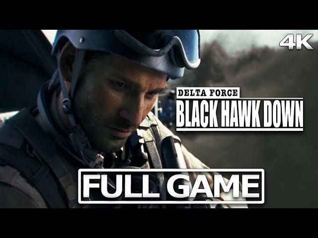 DELTA FORCE: Black Hawk Down Full Gameplay Walkthrough / No Commentary【FULL GAME】4K UHD