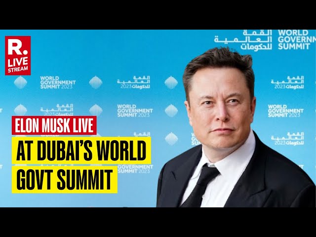 LIVE: Tesla CEO Elon Musk Speaks On ‘Boring Cities, AI & DOGE’ At Dubai's World Government Summit