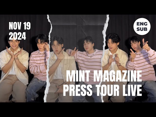 [ENG/VIET SUB] MINT MAGAZINE LIVE PRESS TOUR DAY ON NOV 19, 2024