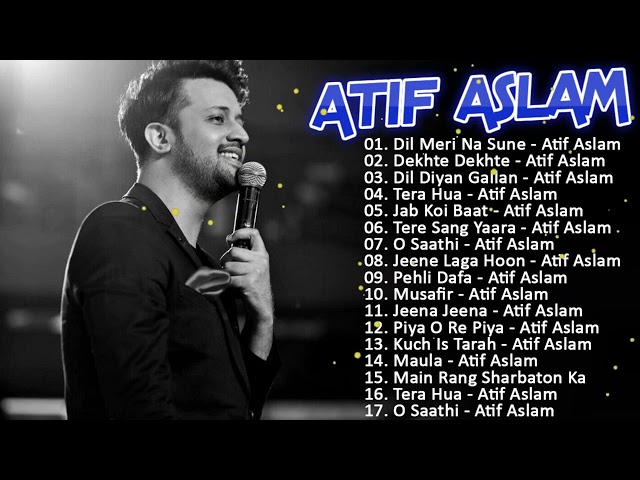 ATIF ASLAM Hindi Songs Collection Atif Aslam songs BEST OF ATIF ASLAM SONGS 2023 #atifaslam