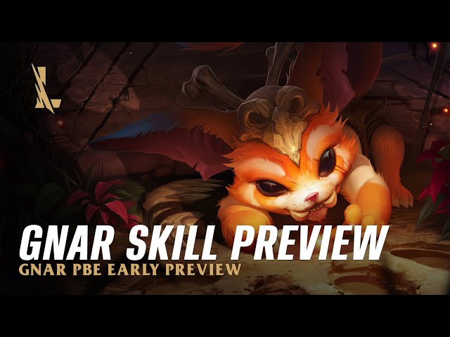 Wild Rift - GNAR Skill Preview PBE