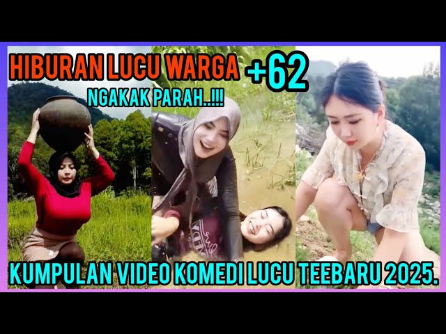 Hiburan Lucu Warga+62 Ngakak Parah !! Kumpulan Video Komedy Lucu Terbaru 2025.