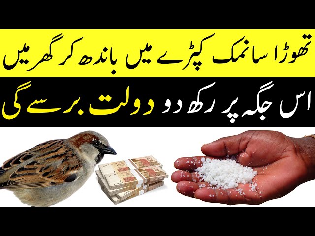 Thora Sa Namak | Ghar Main Yaha Raklo | Dolat Hi Dolat Ho Jae Gi