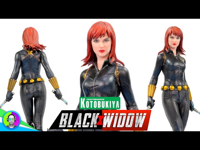 "BLACK WIDOW" Kotobukiya ArtFX Premier Statue Review