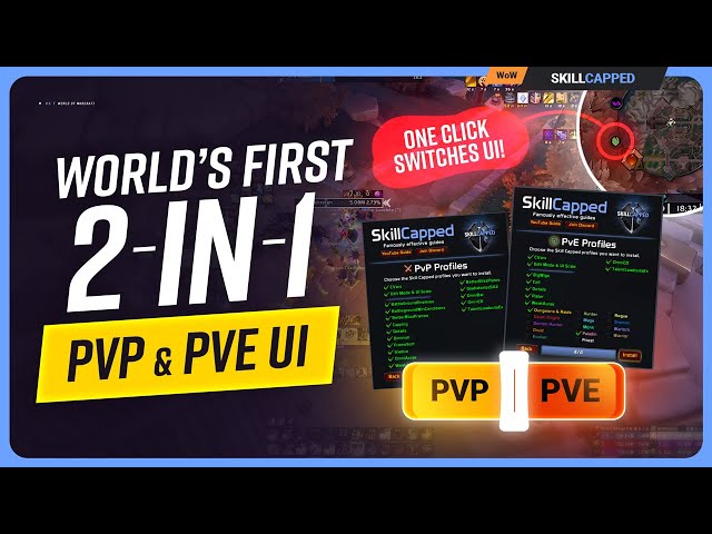 Setup the #1 PvP & PvE UI with ONE click! (all settings & addons for EVERY class)