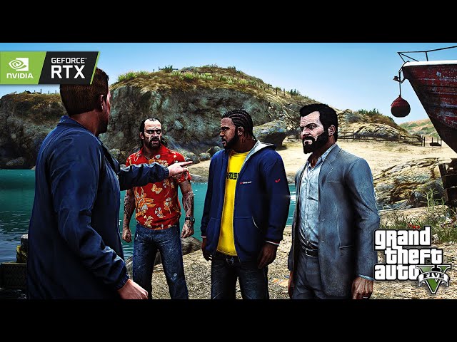 Grand Theft Auto 5 Next-Gen Ultra Realistic Graphic Mod FULL Gameplay Walkthrough PART 05 [4K HDR]