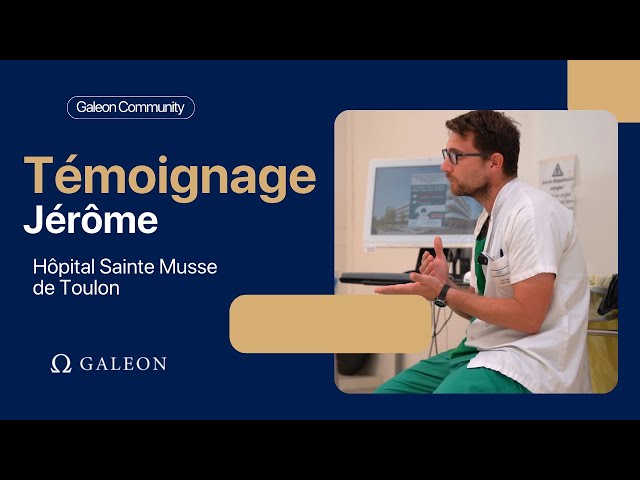 Témoignage de Jérôme, sage femme à l'hôpital Sainte-Musse - "Galeon, c'est l'avenir"