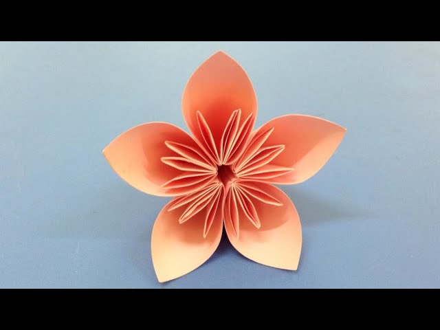 How to make a Kusudama Paper Flower | Easy origami Kusudama for beginners making | DIY-Paper Crafts