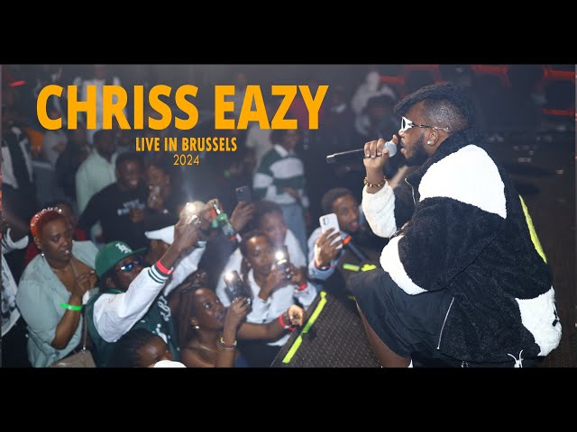 Chriss Easy Live Concert in BRUSSELS 2024 / Akoze amateka mububiligi