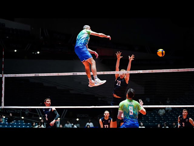 TOP 20 Unreal Volleyball Spikes That Shocked the World !!!