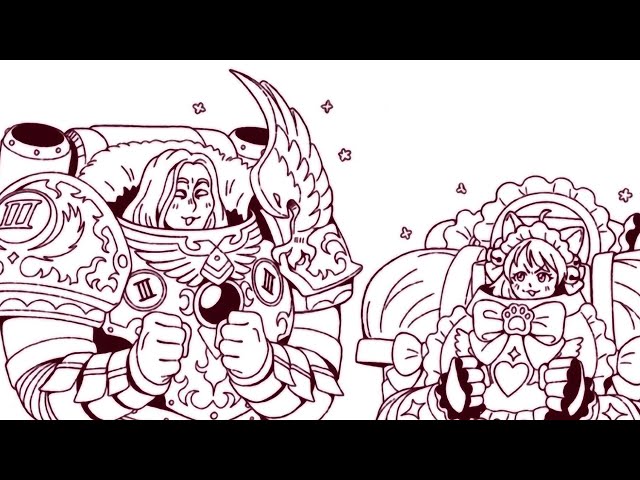 Warhammer 40k: When Primarch Meet Their Sister | ChumiiCham comic dub