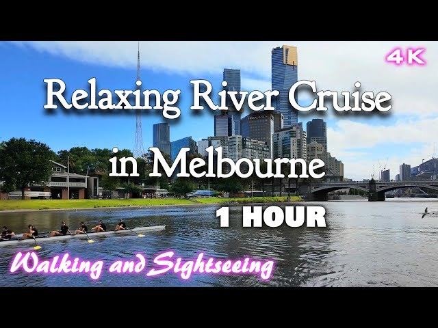 MELBOURNE CITY RIVER CRUISE 1 HOUR ALONG THE YARRA RIVER | RELAXING AND BEAUTIFUL SCENIC JOURNEY