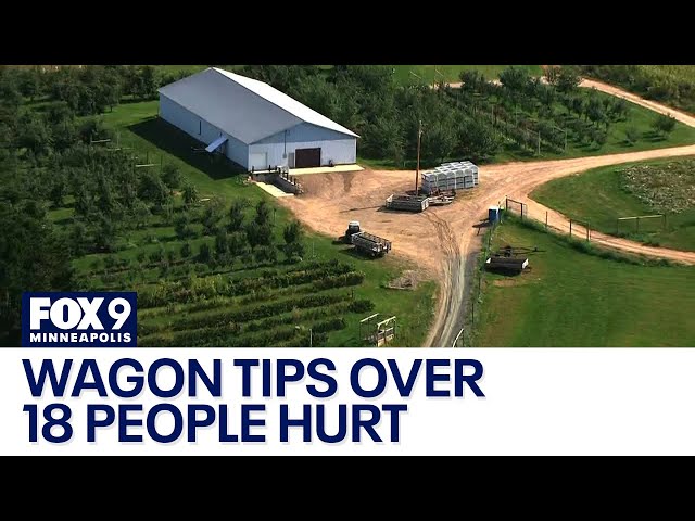 Wagon ride crash hospitalizes 18 people in WI