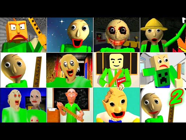 Baldi Field Trip - Baldi's Basics Classic - Baldi Granny - Baldi Teacher