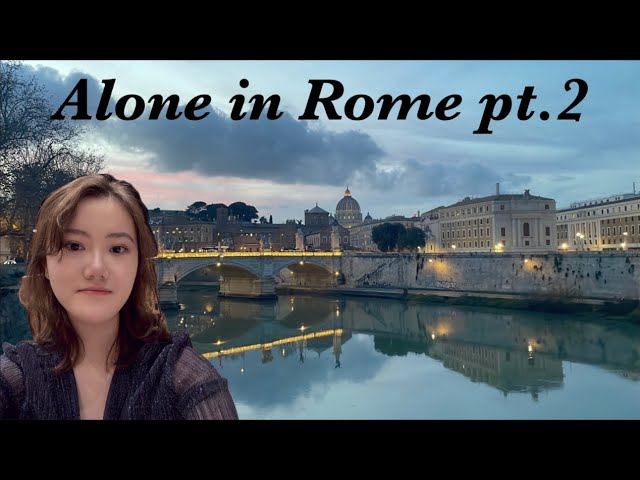 SOLO TRAVEL Rome (+Florence) pt.2 | parade, thrift shopping, new friend, food & chat