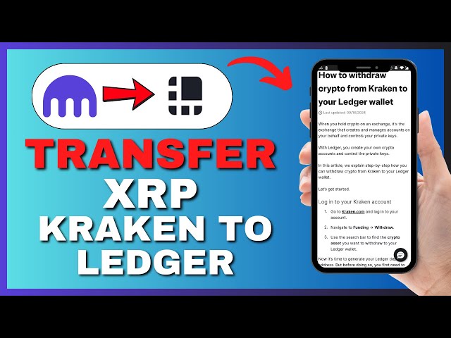 HOW TO TRANSFER XRP FROM KRAKEN TO LEDGER NANO X IN 2025!