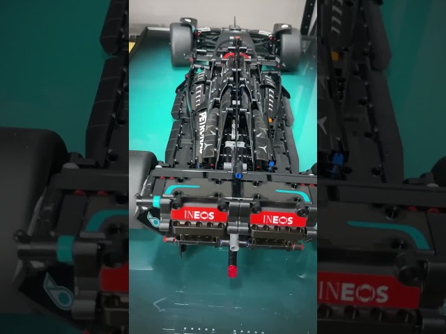 How to hang Lego technic AMG F1 on the wall. best way to collect Lego #lego #afol #legoframe