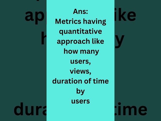 Difference Between Dimensions & Metrics in GA4 | What are  Dimensions & Metrics in Google Analytics