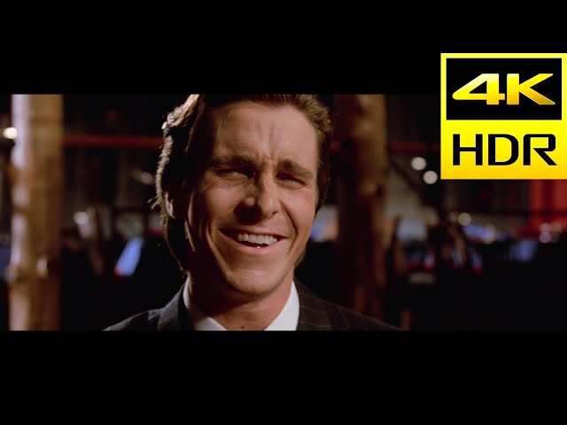 American Psycho Dinner with Paul Allen 4K HDR UHD subtitled