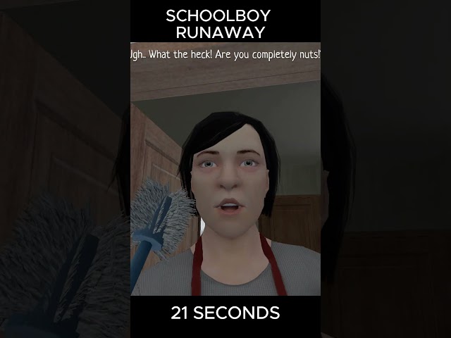 SchoolBoy Runaway 0:21 Glitchless,Easy Mode, 1/8 Ending