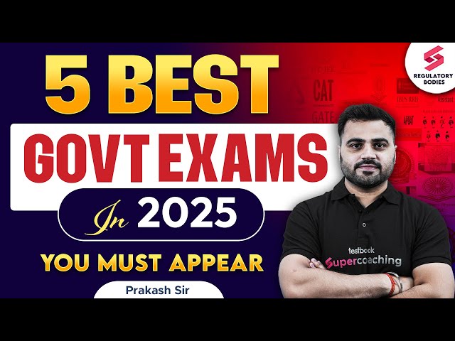 5 Best Govt Exams in 2025 | Exams Similar to RBI Grade B | RBI Grade B Preparation | Prakash Sir