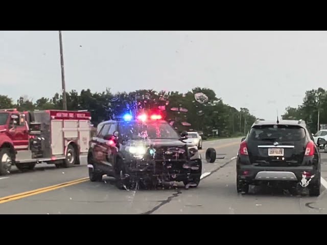 UNBELIEVABLE JUST A TIRE & TRANSMISSION FROM RECKLESS DRIVING SOUTH MICHIGAN 8-1-2023