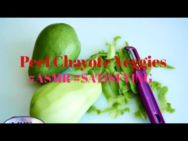 COOKING CHICKEN SOUP ,PEEL SAYOTE VEGGIES #asmr #asmrsounds #satisfying #shortlive