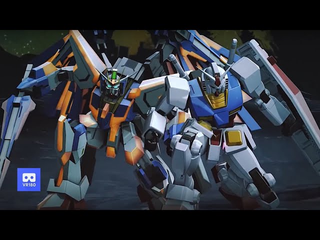 3D 180VR 4K Mobile suit Gundam Maxi Boost On PS4 2020