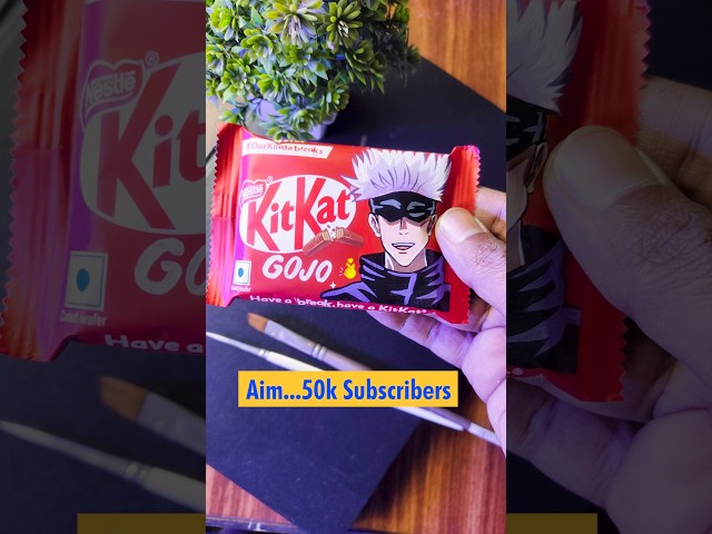 Gojo KitKat Art #shorts #gojo