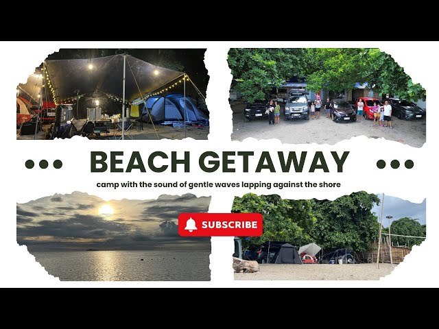 A beach weekend getaway with friends | Silent vlog