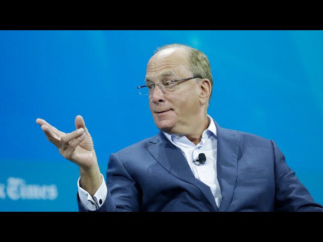 BlackRock C.E.O. Larry Fink on ESG Investing