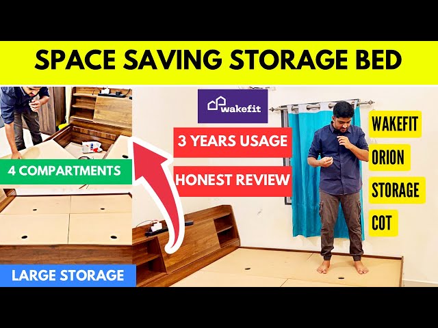 Space Saving Storage Cot from WAKEFIT | நல்ல இருக்கா? இல்லையா? Full review Tamil