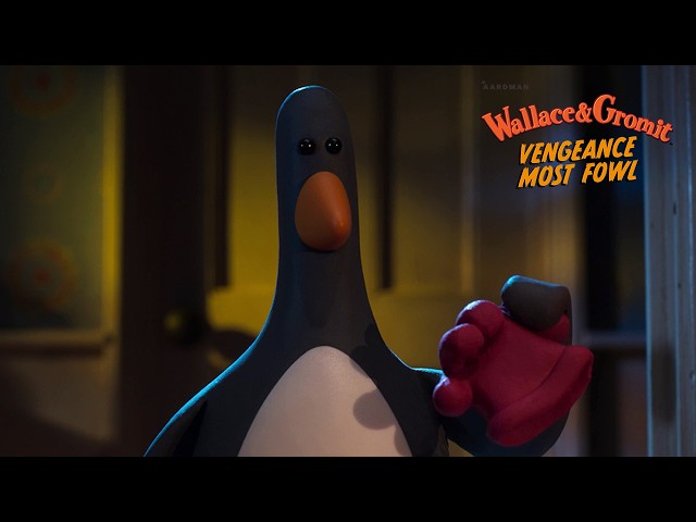 "Good grief, it's you... again" 😱 | Film Clip 🐧 | Wallace & Gromit: Vengeance Most Fowl