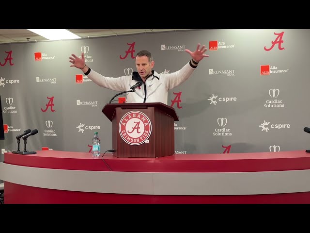 Alabama Basketball HC Nate Oats: Pre-Mississippi State Press Conference