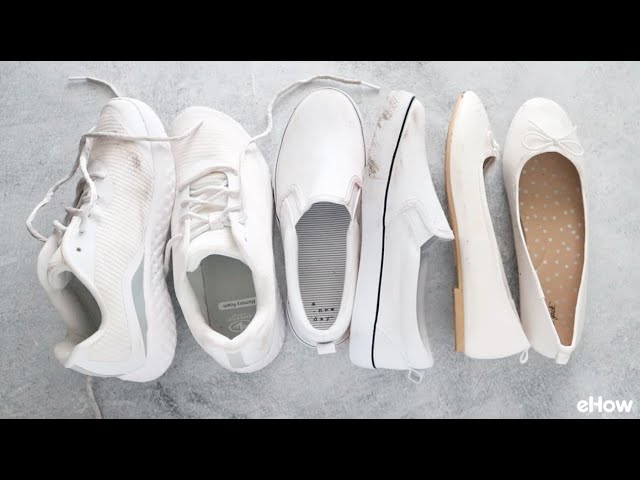 How to Clean White Shoes