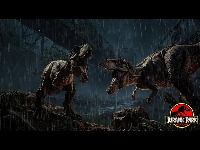 The Jurassic Sanctuary | A Night of Thunder, Rain & Unseen Watchers of a Primeval World