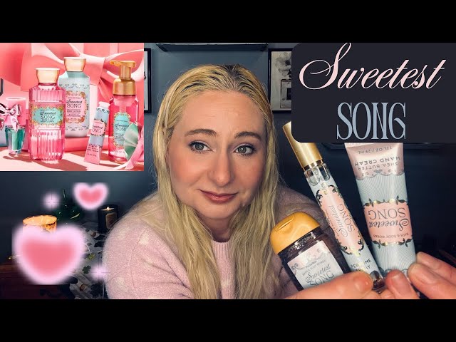 NEW BATH & BODY WORKS SWEETEST SONG 🎵 | FIRST IMPRESSIONS & COMPARISONS | Plus a second opinion 🎀