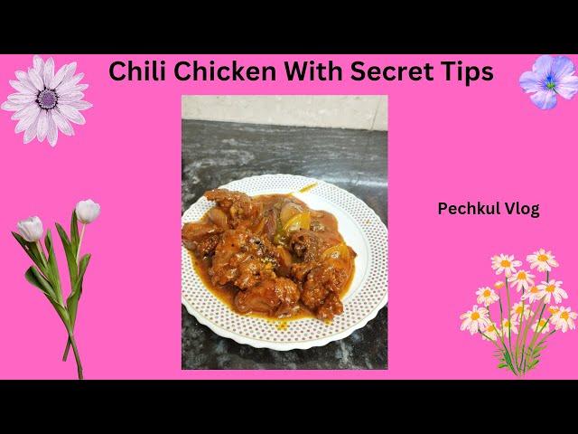 🌶️🍗 Crispy Chili Chicken Recipe for Spicy Food Lovers! #DeliciousDishes #Pechkulvlog Recipe