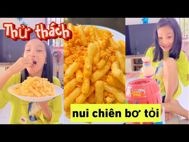 THỬ THÁCH NUI CHIÊN BƠ TỎI CÙNG THẢO NGUYÊN🥲🥲🥲 VÀ CÁI KẾT❓❓❓ SAM CHANNEL❤️❤️❤️